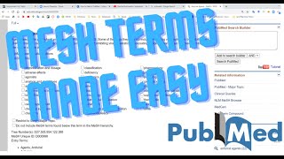 This MeSH tutorial will dramatically improve your literature search on PubMed [upl. by Attena116]