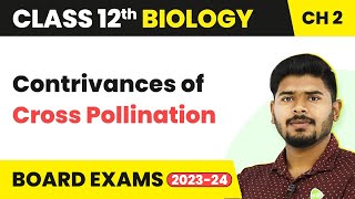 Contrivances of Cross Pollination  Class 12 Biology Chapter 2 NCERTNEET 202223 [upl. by Sucramrej]