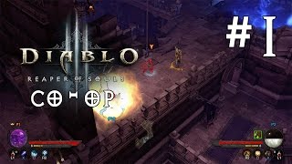 Diablo 3 Ultimate Evil Edition Coop Gameplay Part 1 PS4 [upl. by Mungo]