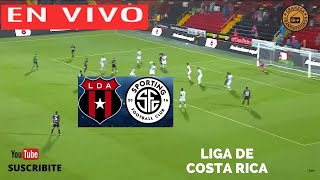 ALAJUELENSE VS SPORTING SAN JOSE EN VIVO POR GRANEGA 🔴 LIGA PROMERICA  CLAUSURA  JORNADA 1 [upl. by Attaynik]