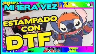 Impresión y estampado en DTF mi primera vez [upl. by Flip]