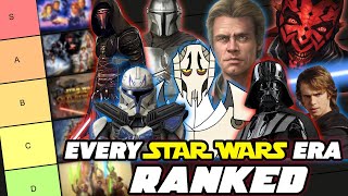 Ranking Every Star Wars Era from Best to Worst Tier List [upl. by Olnee]