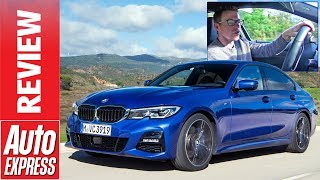 BMW 3 Series 2019 review  onboard BMWs allnew exec express [upl. by Delp63]