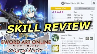 SAOIF ITS BAD  Heavenly Dancing Light Sinon Skill Review [upl. by Eyoj753]