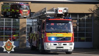 Gloucester North Community Fire Station Volvo FL6 Turnout [upl. by Einra]