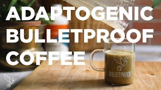 How To Make Adaptogenic Bulletproof Coffee [upl. by Yelats]