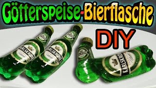 ESSbarer SCHLEIM in Flaschenform  Bierflasche aus Götterspeise  5000 AboSpecial [upl. by Erdnaxela]