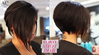 COMO FAZER CORTE SHORT BOB [upl. by Mommy]