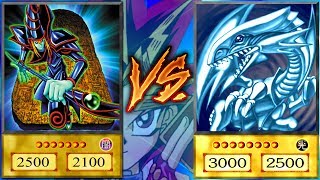 BLUE EYES DECK vs DARK MAGICIAN DECK How to Yugioh [upl. by Nauqan]