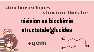 révision en biochimie structurale les glucides [upl. by Gino]