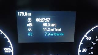 2024 Ford Maverick hybrid MPG realworld actual gas mileage [upl. by Bolitho]