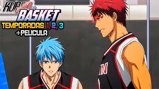 🏀 TODA LA HISTORIA DE KUROKO NO BASKET EN 1 VÍDEO  Resumen Completo [upl. by Puiia936]