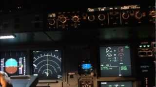 Alitalia A320  Amazing takeoff and landing from Rhodos to Malpensa and special cockpit visit [upl. by Eadith]