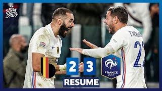 Belgique 23 France le résumé  Demi Finale UEFA Nations League I FFF 2021 [upl. by Orian406]