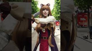 The Rising of the Shield Hero Raphtalia Cosplay short from MCM Comic Con 2022 [upl. by Anisirhc999]