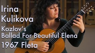 1967 Ignacio Fleta  Irina Kulikova plays Ballad for Beautiful Elena [upl. by Griffis]