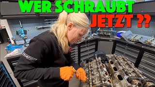 Jenny zerlegt den V6 MotorSchaden [upl. by Ahsimal]