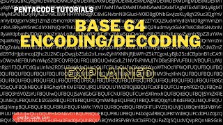 Base64 EncodingDecoding explained [upl. by Teerprug]