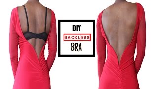 How To Make A Backless Bra For All Boob Sizes [upl. by Haiacim]