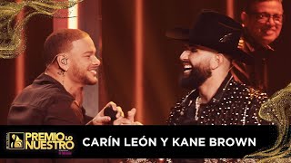 Carin León y Kane Brown juntos con The One Pero No Como Yo  Premio Lo Nuestro 2024 [upl. by Ordnajela324]