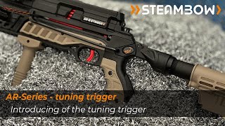 Introducing Steambows tuning trigger for the AR6 Stinger II crossbow range [upl. by Fleeta]