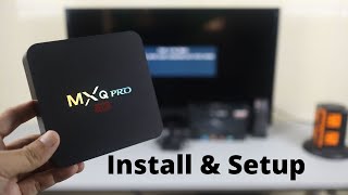 MXQ Pro Android TV Box  How to Install and Setup with Samsung TV [upl. by Paterson450]