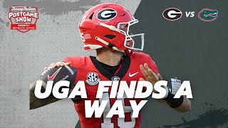 Watch DawgNation Postgame Show react to Carson Becks performance in win vs Florida [upl. by Crespi645]