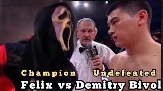 Demitry Bivol Russia vs Felix Valera Cuba Light Heavyweight championship bivol scary [upl. by Christean]