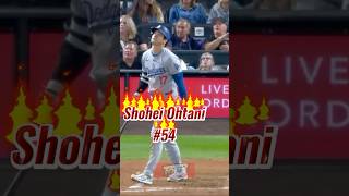 Shohei Ohtani Smashes his 54 HOMER 😱 shorts mlb baseball [upl. by Zumwalt737]