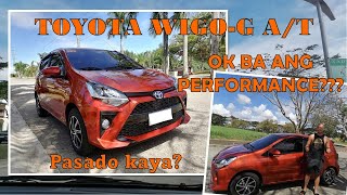 TOYOTA WIGO G AT 2021 HONEST PERFORMANCE REVIEW [upl. by Llerot]