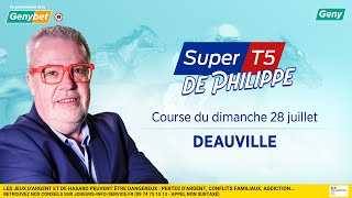 LE PRONO DU SUPER TOP 5 R1C3  28072024  A DEAUVILLE [upl. by Teak]