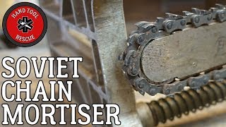 Soviet Chain Mortiser Restoration Part 2 of 2 [upl. by Chretien679]