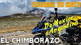 RODANDO a la MONTAÑA mas CERCANA al ESPACIO  ECUADOR EN MOTO  VIAJE en MOTO De MÉXICO a ARGENTINA [upl. by Lawrence]