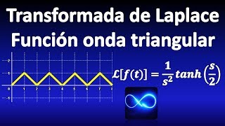 324 T de Laplace de función onda triangular mediante derivada [upl. by Nivlen]