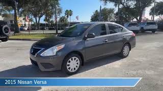 2015 Nissan Versa FL892778 [upl. by Aivekahs]