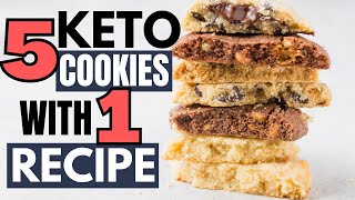 PORTION CONTROLLED EASY KETO COOKIES FOR ONE in under two minutes [upl. by Otreblig]