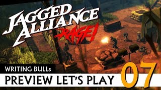 Preview Lets Play Jagged Alliance Rage 07 Deutsch [upl. by Dnartreb]