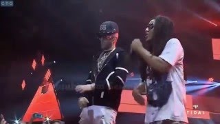 Tego calderon Ft Yandel  Al Natural En Vivo  TIDAL Concert [upl. by Sukin900]