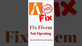 Fix FiveM Not Opening Problem [upl. by Aikaz]