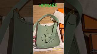 HERMÈS mini Evelyne  Guess the color  hermes evelyne luxury [upl. by Lyns]