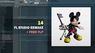 BabySantana amp KAHDAMI  14 FL Studio Remake  Free FLP [upl. by Ilka743]