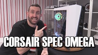 Corsair Spec Omega Tempered Glass Case Review [upl. by Carolle]