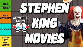 Stephen King Movies Tier List [upl. by Mines928]