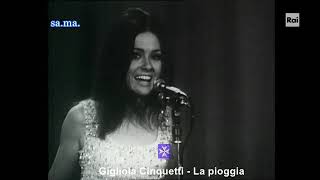 Gigliola Cinquetti  La pioggia [upl. by Urbannal]