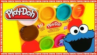 PlayDoh Case of Colours 10 AWESOME COLORS [upl. by Amla]