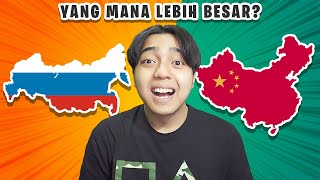 Negara Mana yang Ukurannya Lebih Besar [upl. by Eicaj]