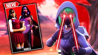 NEW Isabelle Skin Fortnite Victory NO COMMENTARY [upl. by Peonir]