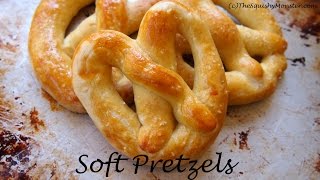 Buttery Soft Mall Pretzels Recipe [upl. by Shandra819]