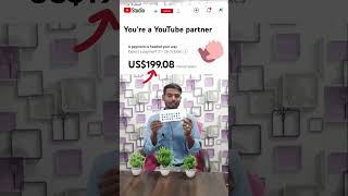 My first youtube payment Rs16000 On SBI bank 🏦 😱❤ youtuber tech monetaization youtubeshorts [upl. by Duky]