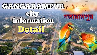 Gangarampur Drone Shot  All Details  Balurghat  Dakshin Dinajpur [upl. by Janessa596]